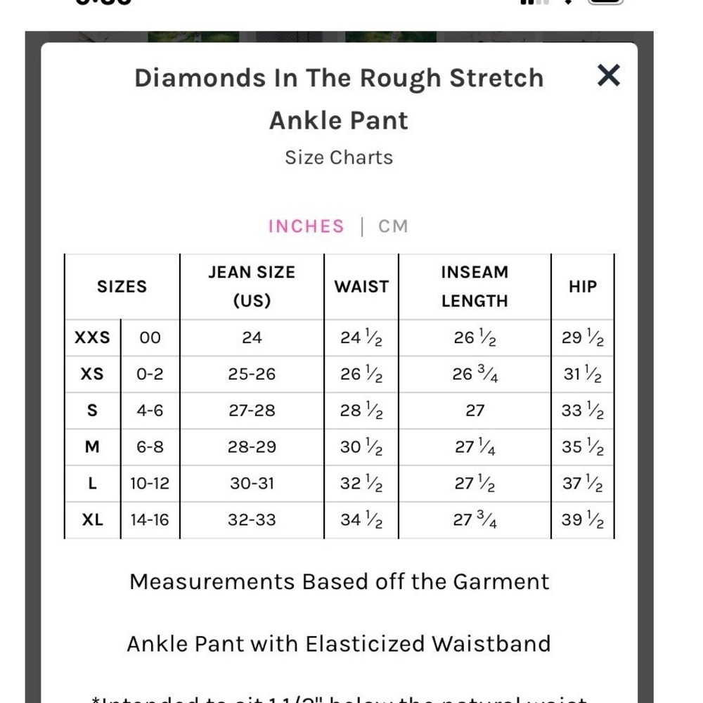 Golftini Womens Ankle Golf Pants Black White Gingham Water Repellent PAAKBWC L - Picture 10 of 10
